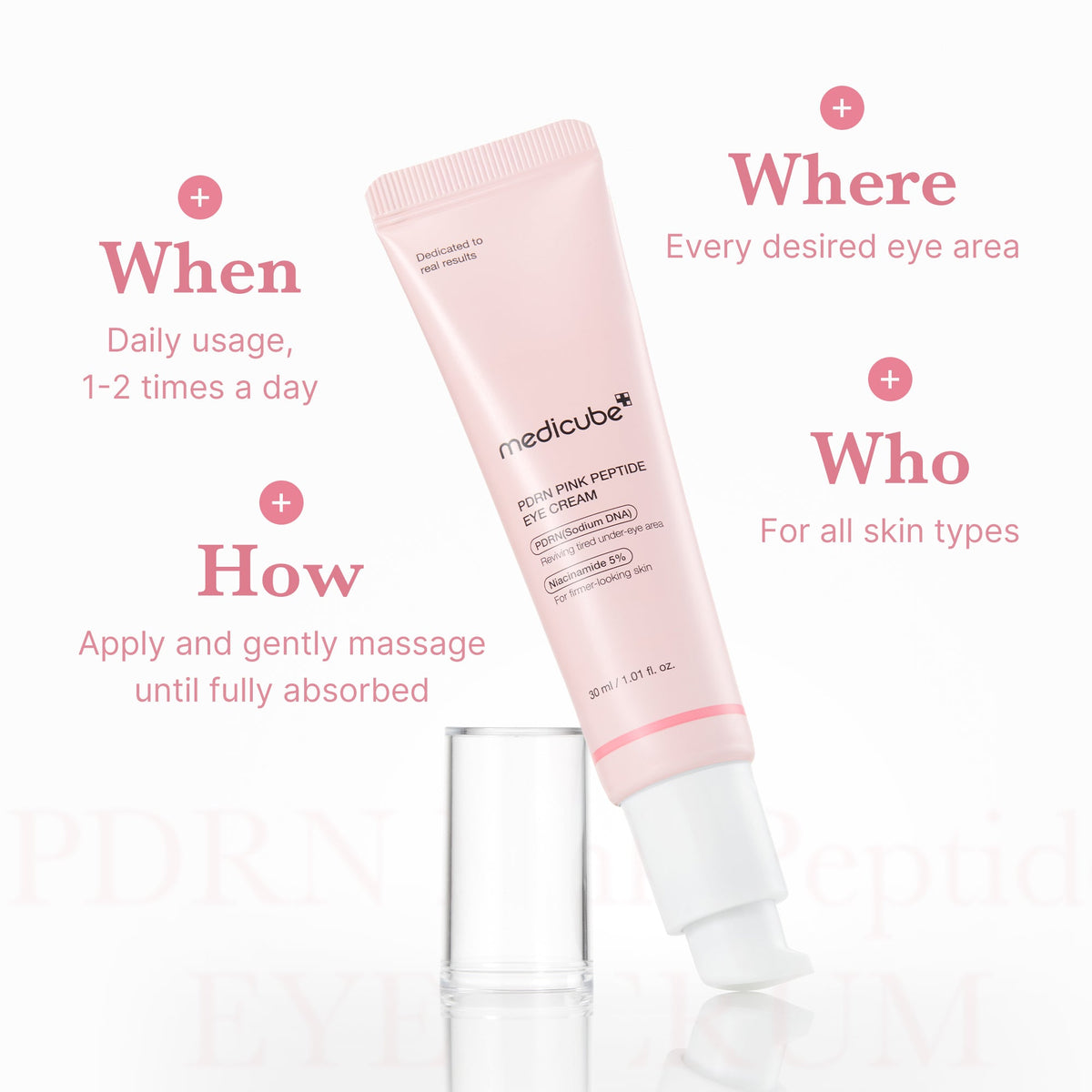 PDRN Pink Peptide Eye Cream | Medicube