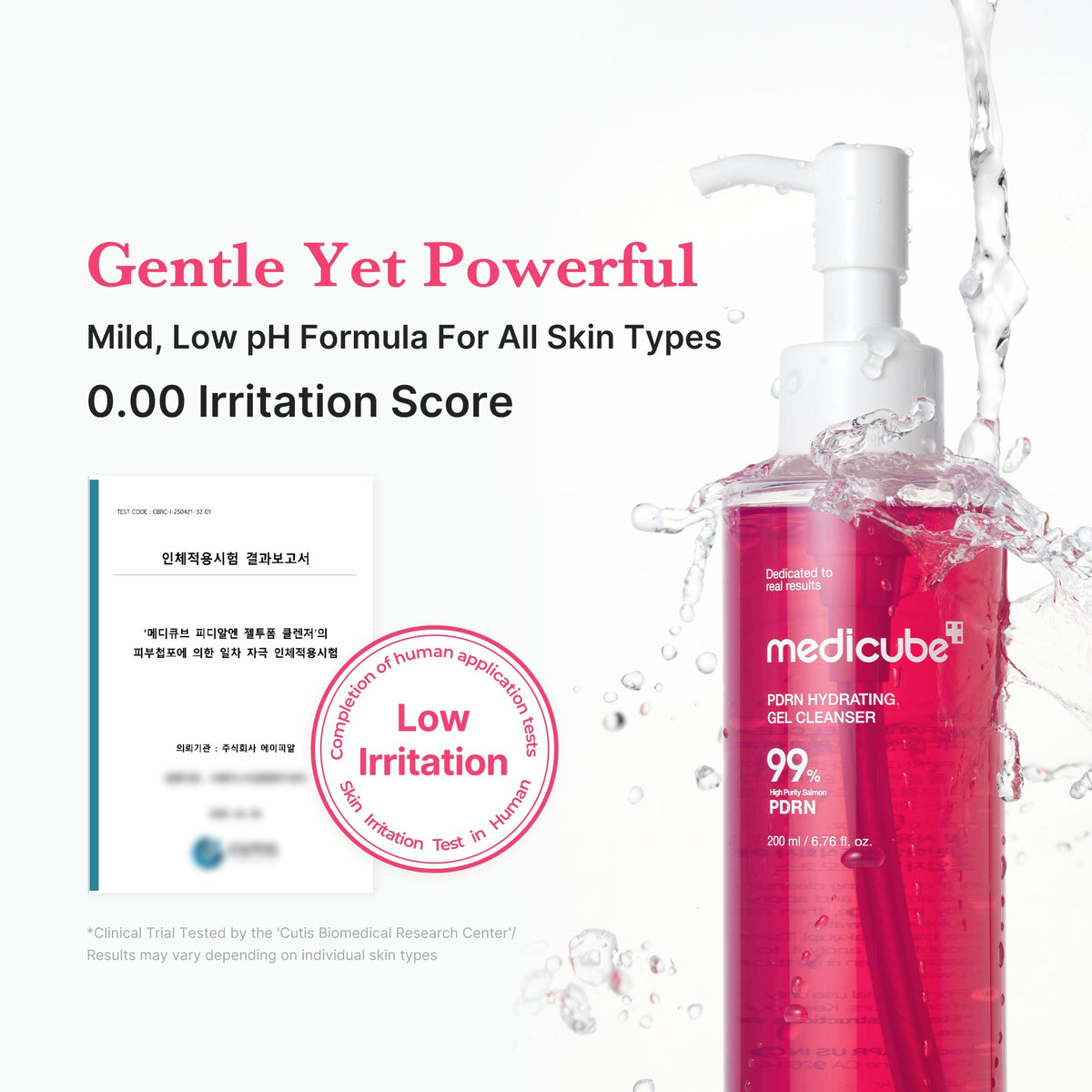 PDRN Pink Gel Cleanser | Medicube