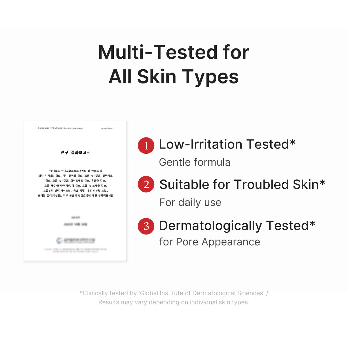 Hypochlorous Acid Peel Mask | Medicube