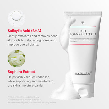 Red Foam Cleanser | Medicube