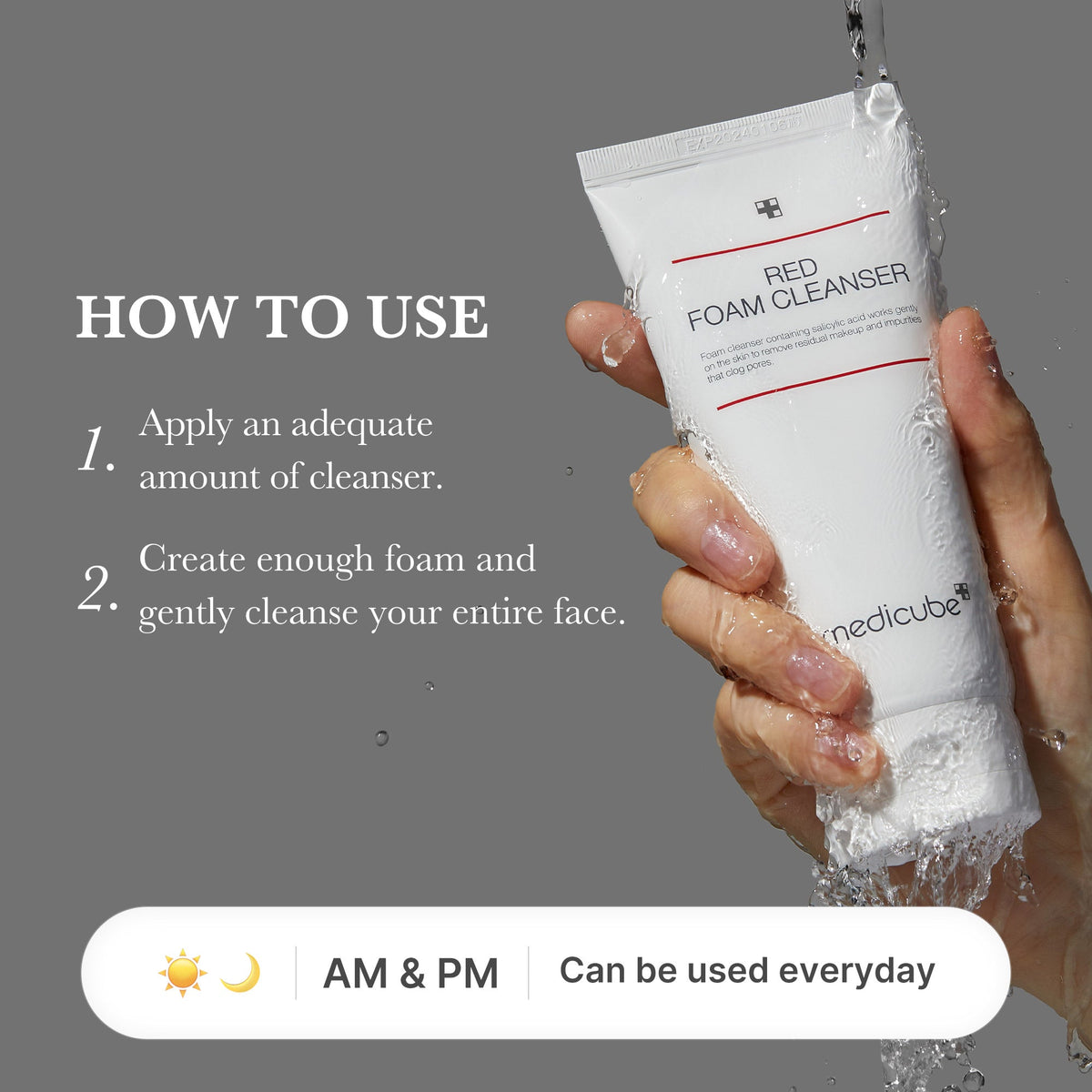 Red Foam Cleanser | Medicube