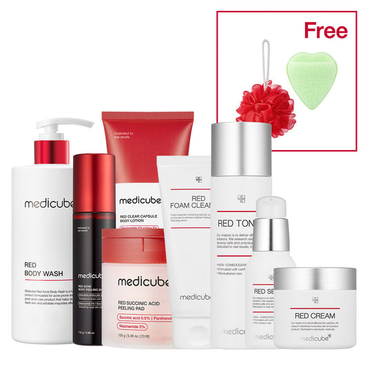 Red Line Ultimate Face & Body Care Set | Medicube
