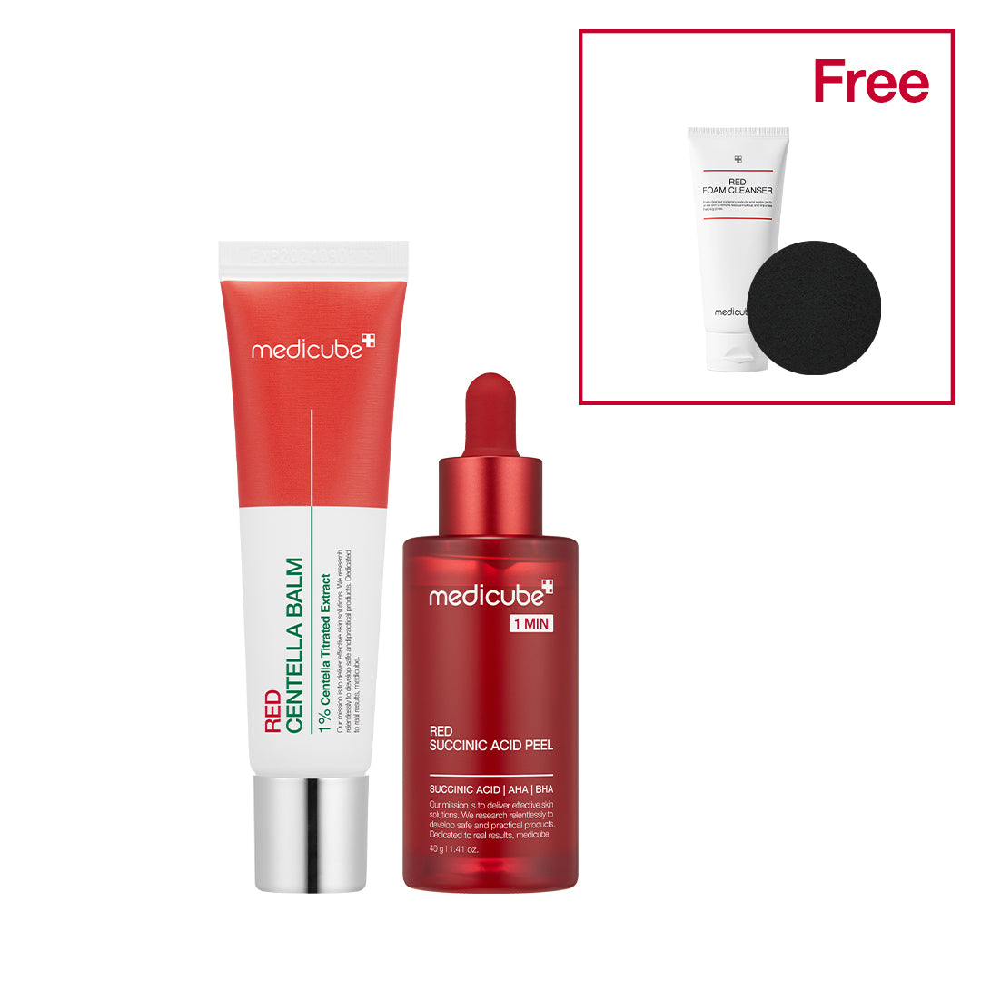 21% Red Succinic Acid Cleansing Booster Serum | Medicube