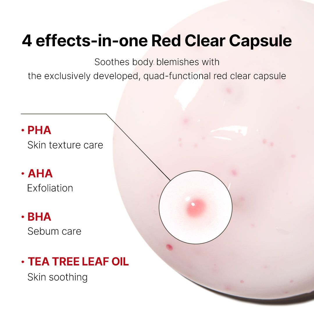 Red Clear Capsule Body Lotion | Medicube