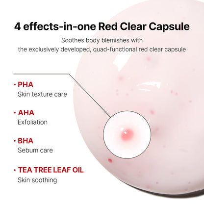 Red Clear Capsule Body Lotion | Medicube