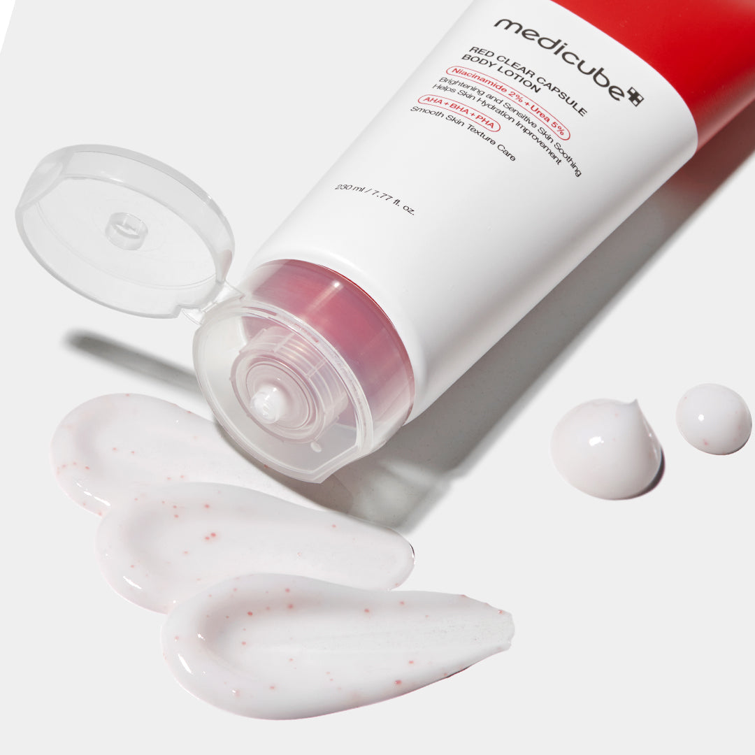 Red Clear Capsule Body Lotion | Medicube