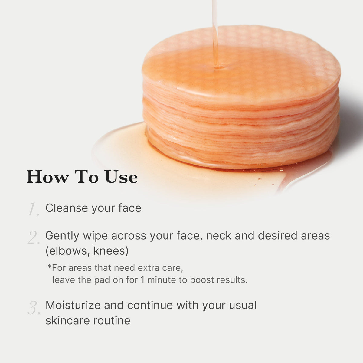 Red Succinic Acid Panthenol Pads | Medicube