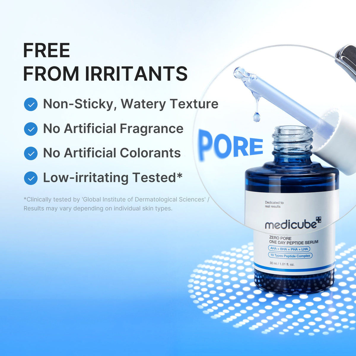 [Subscr.] Zero Pore One-day Peptide Serum | Medicube