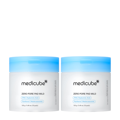 Zero Pore Madecassoside Pads (Mild) | Medicube