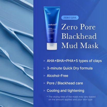 Zero Pore Blackhead Mud Mask | Medicube