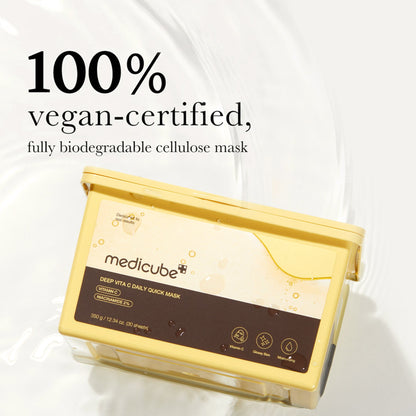 Deep Vita C Daily Quick Masks | Medicube