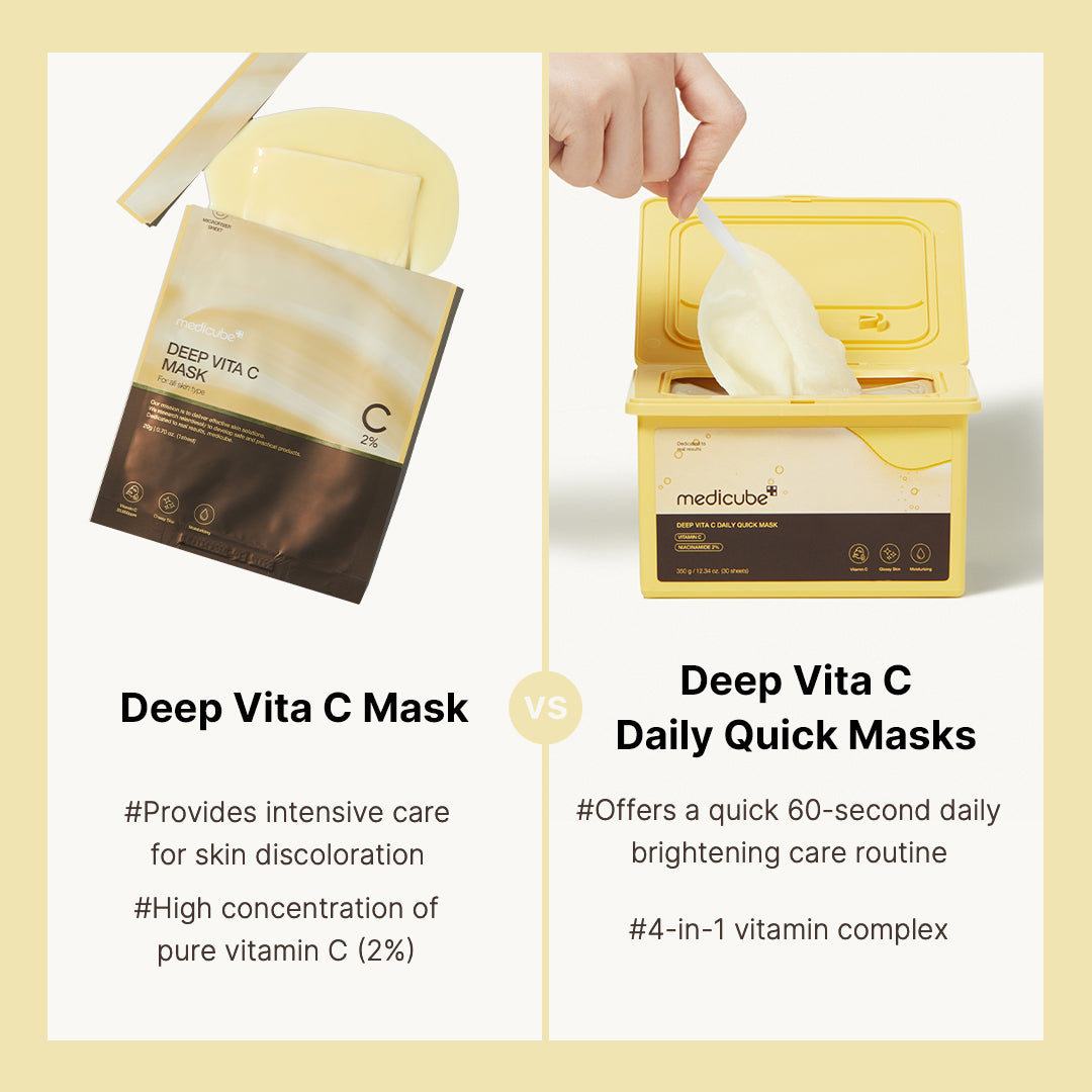 Deep Vita C Daily Quick Masks | Medicube