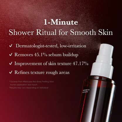 [Subscr.] Red Body Peeling Shot Cleanser | Medicube