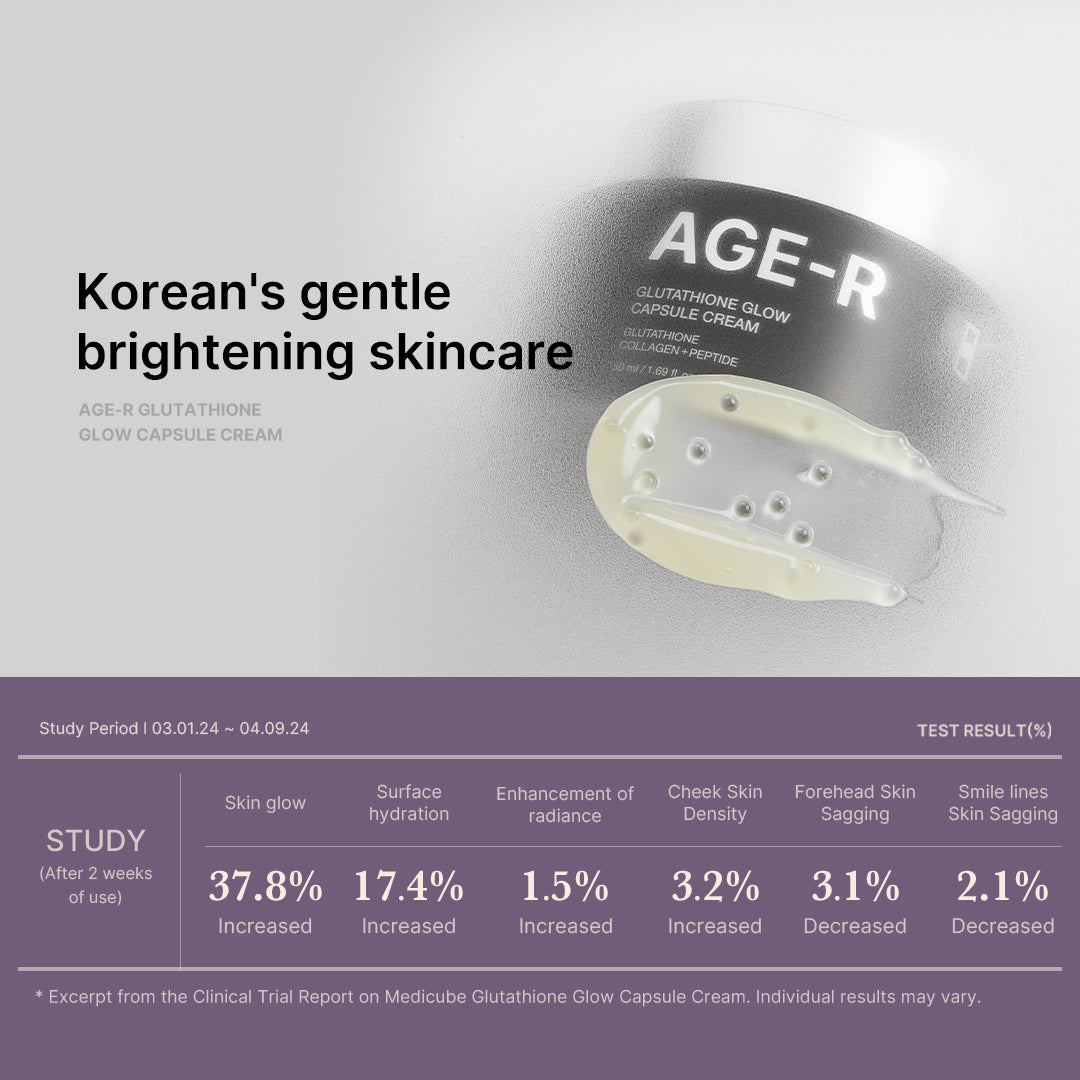AGE-R Glutathione Glow Capsule Cream | Medicube