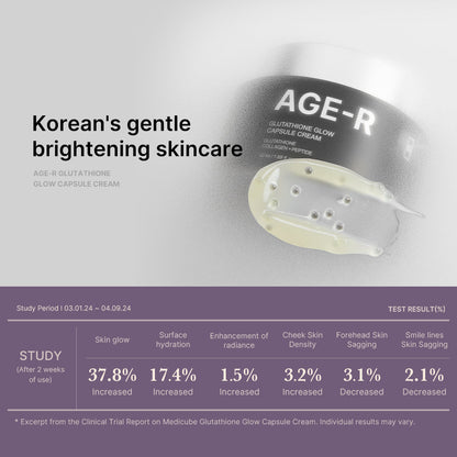 AGE-R Glutathione Glow Capsule Cream | Medicube