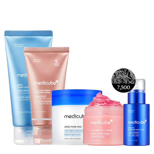 Affordable Glass Glow 7-Day Skincare Set | Medicube
