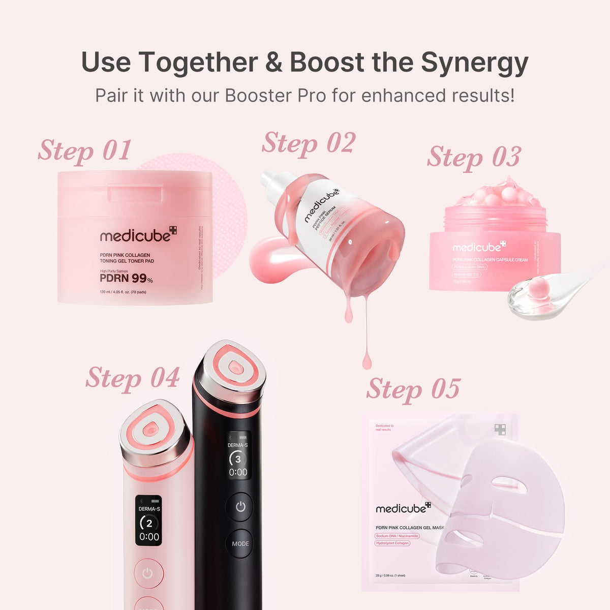 PDRN Pink Peptide Serum | Medicube