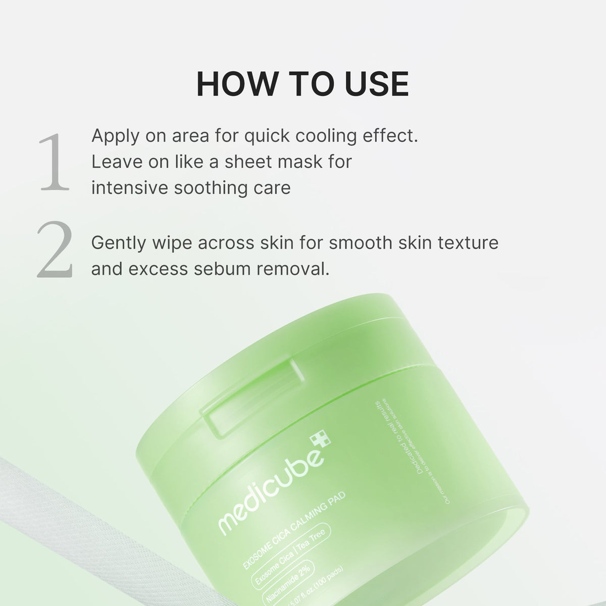 Exosome Cica Calming Toner Pads | Medicube