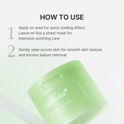Exosome Cica Calming Toner Pads | Medicube