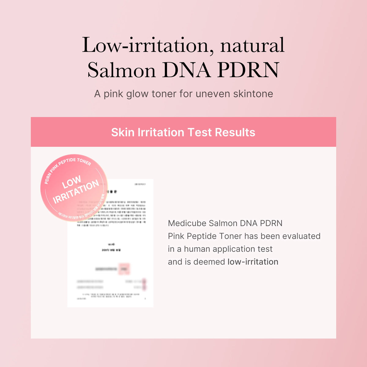PDRN Pink Peptide Toner | Medicube
