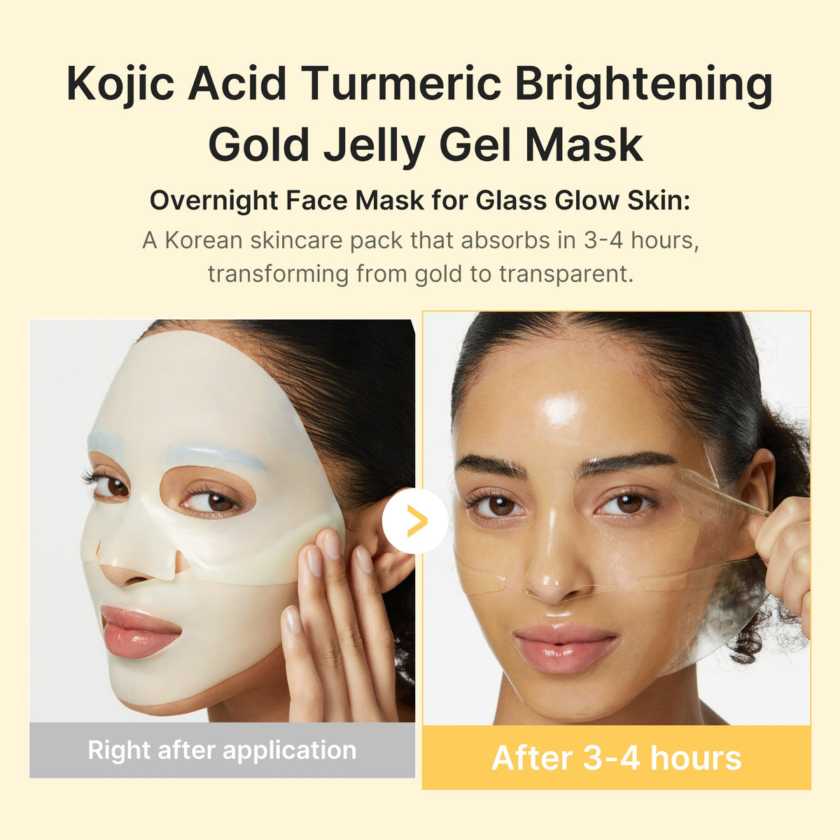 Kojic Acid Turmeric Gold Jelly Gel Mask | Medicube