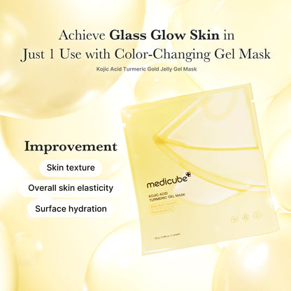 Kojic Acid Turmeric Gold Jelly Gel Mask | Medicube
