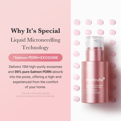 PDRN Pink Collagen Exosome Shot | Medicube