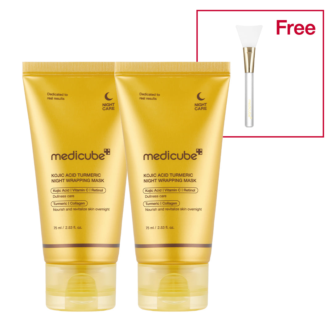 Kojic Acid Turmeric Overnight Wrapping Mask | Medicube