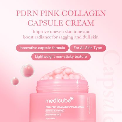 PDRN Pink Collagen Capsule Cream | Medicube