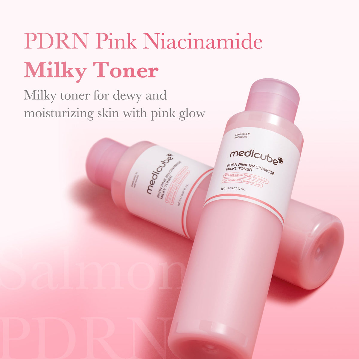 PDRN Pink Niacinamide Milky Toner | Medicube