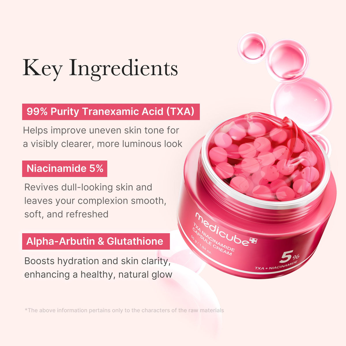 TXA Niacinamide Capsule Cream | Medicube