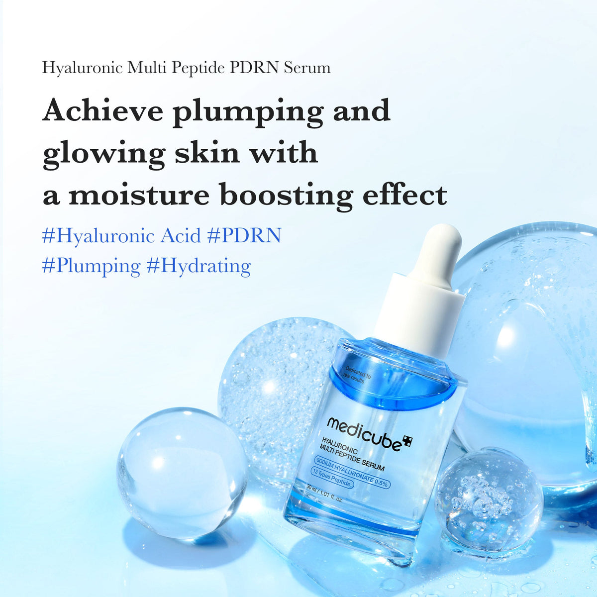 Hyaluronic Multi Peptide PDRN Serum | Medicube