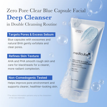 Zero Pore Capsule Cleansing Foam | Medicube
