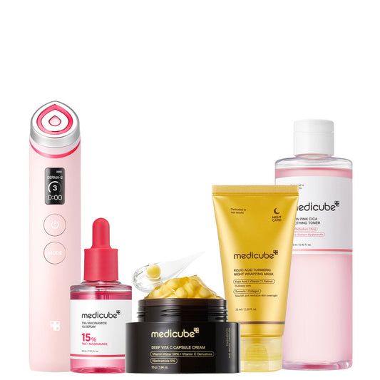 Pink & Gold Ultimate Care Set | Medicube