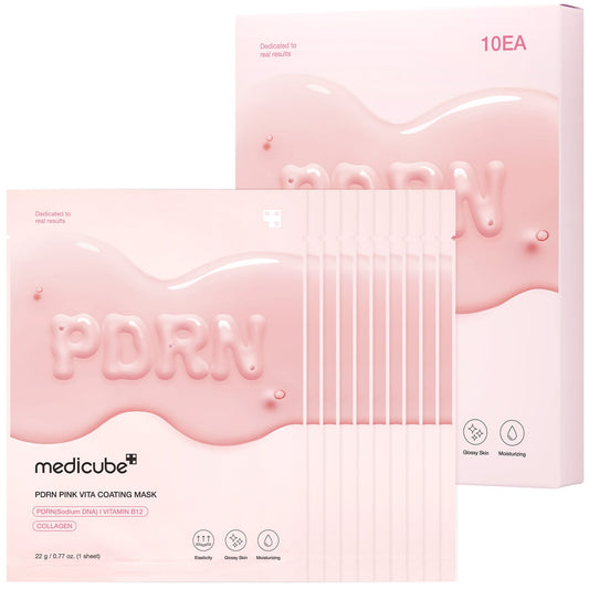 PDRN Pink Vita Coating Sheet Mask | Medicube