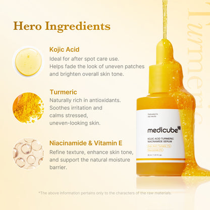 Kojic Acid Turmeric Capsule Serum | Medicube