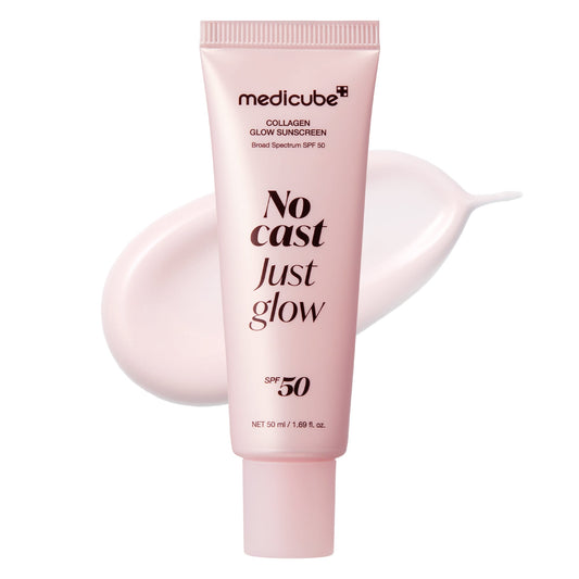 No Cast Just Glow Collagen Sunscreen | Medicube