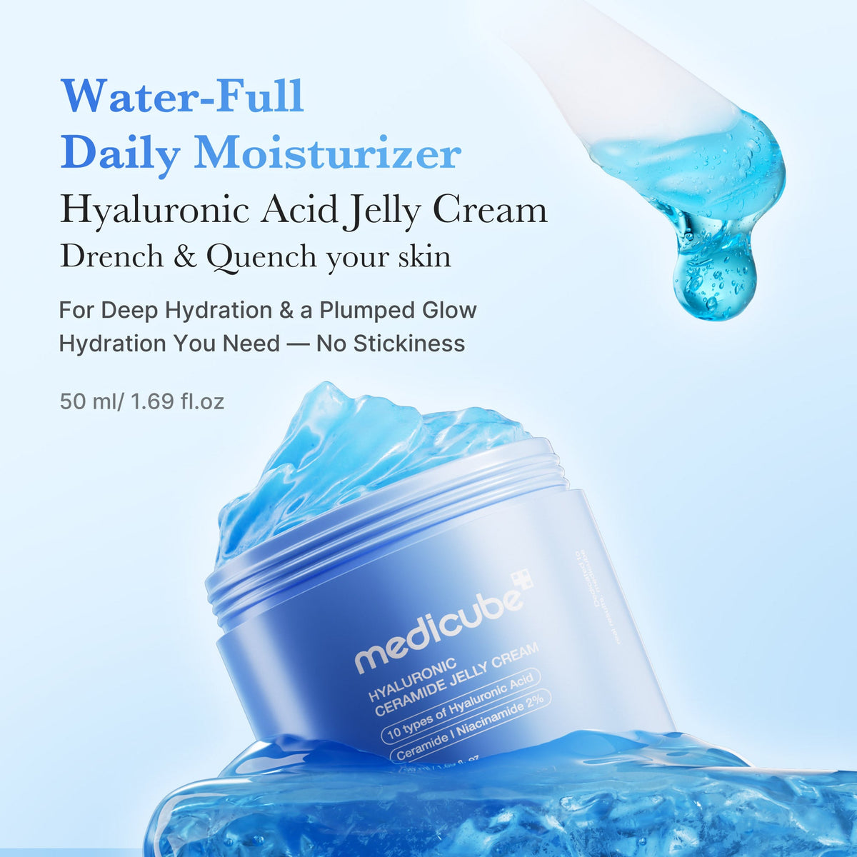 [Subscr.] Hyaluronic Ceramide Moisturizing Jelly Cream | Medicube