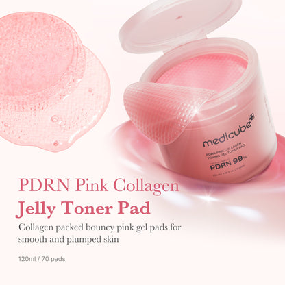 [Subscr.] PDRN Pink Collagen Gel Toner Pad | Medicube