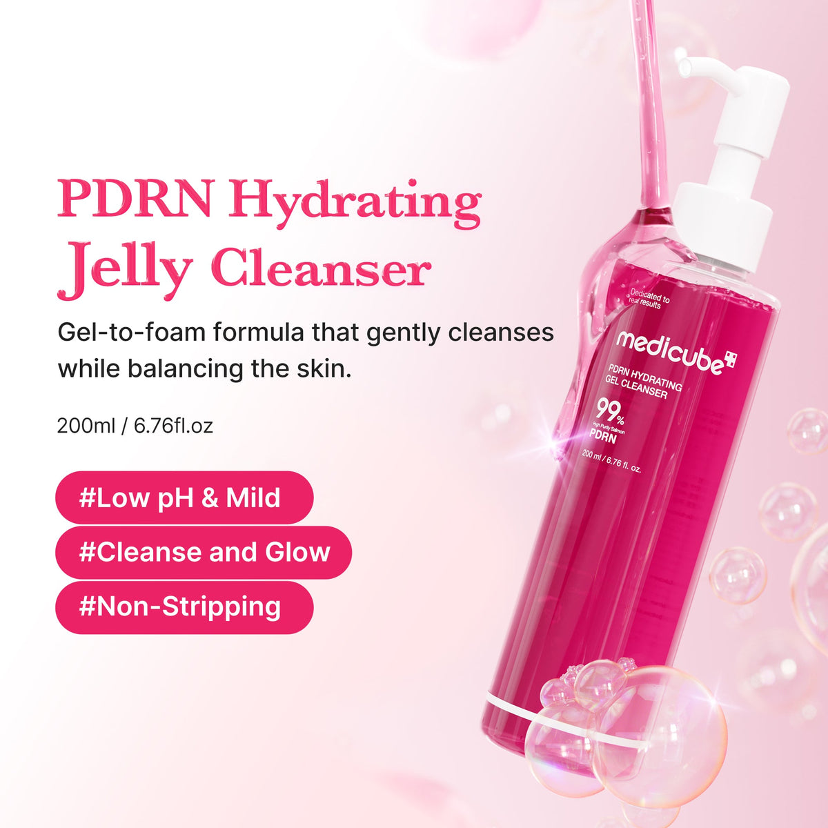[Subscr.] PDRN Pink Gel Cleanser | Medicube