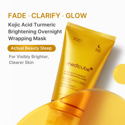 [Subscr.] Kojic Acid Turmeric Overnight Wrapping Mask | Medicube