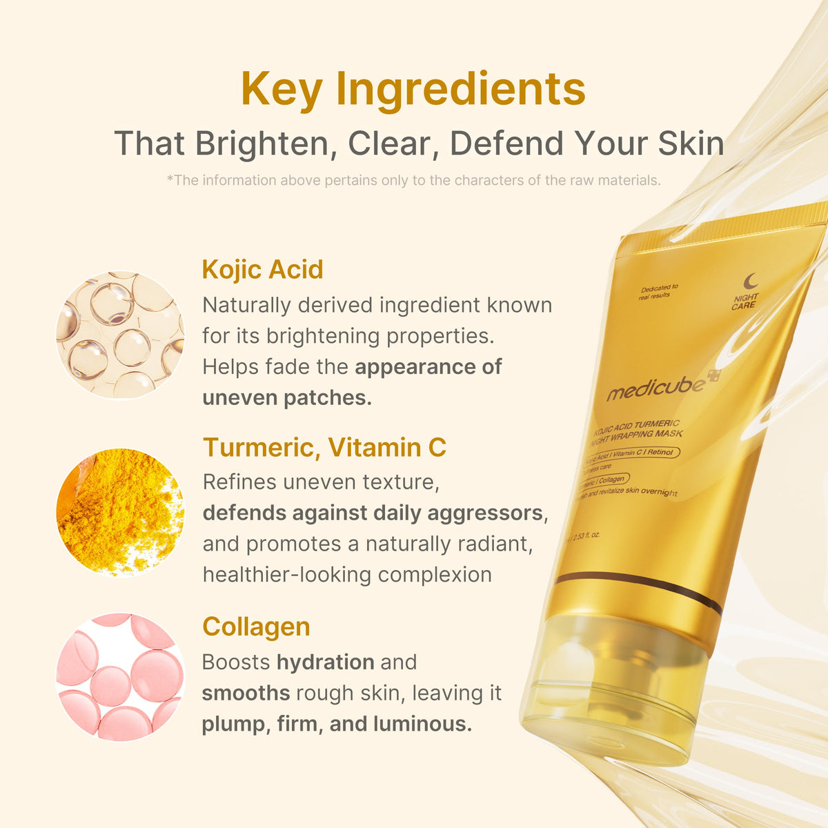 [Subscr.] Kojic Acid Turmeric Overnight Wrapping Mask | Medicube