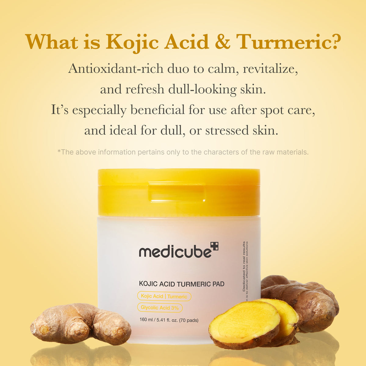 [Subscr.] Kojic Acid Tumeric Toner Pad | Medicube
