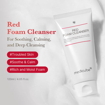 [Subscr.] Red Foam Cleanser | Medicube