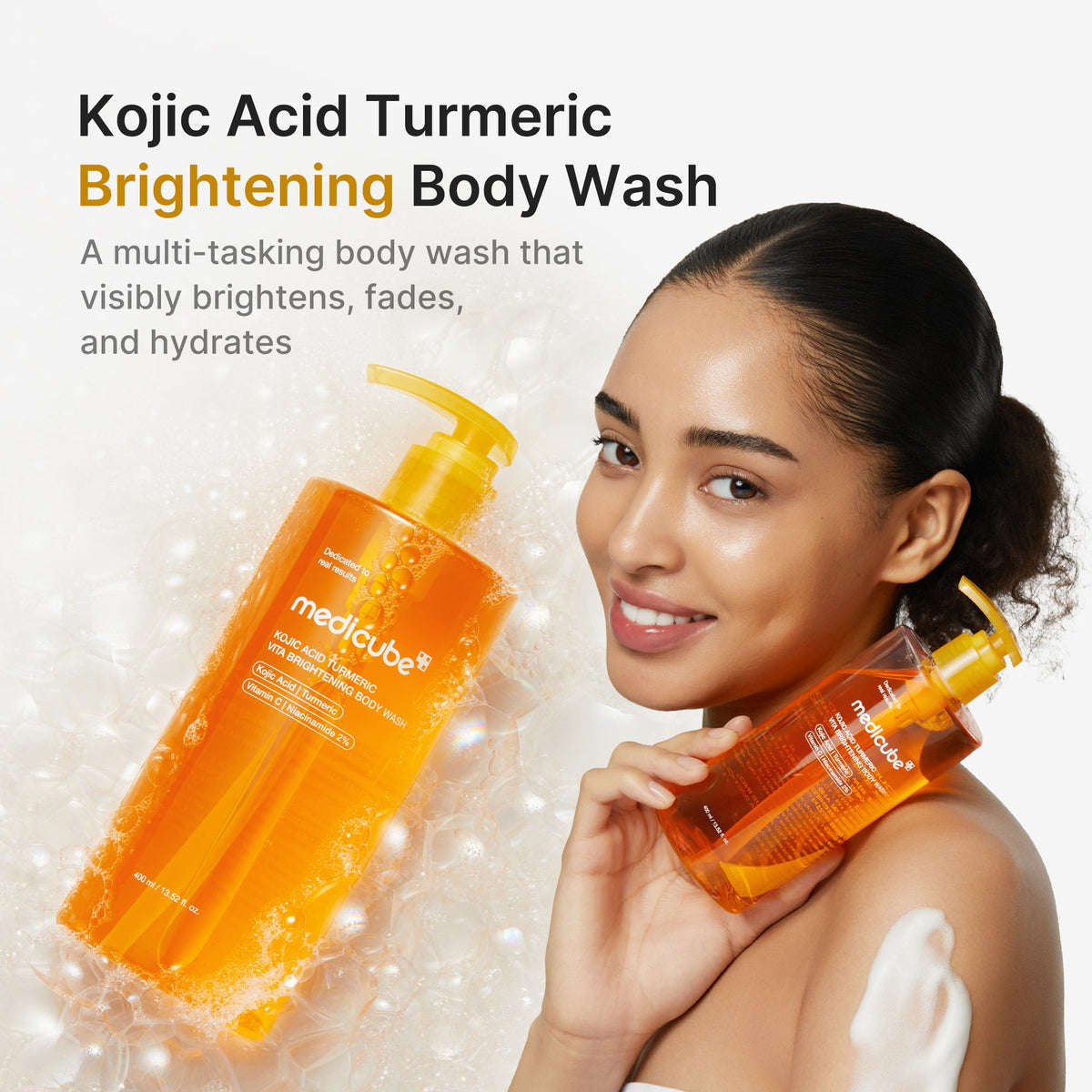 Kojic Acid Turmeric Brightening Body Wash | Medicube