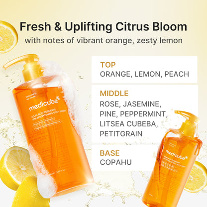 Kojic Acid Turmeric Brightening Body Wash | Medicube