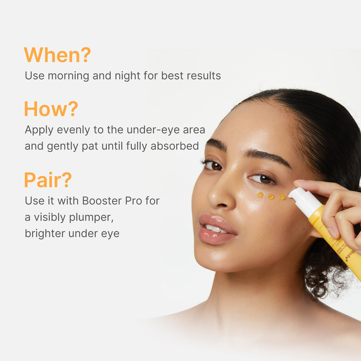 Kojic Acid Tumeric Eye Gel Serum | Medicube
