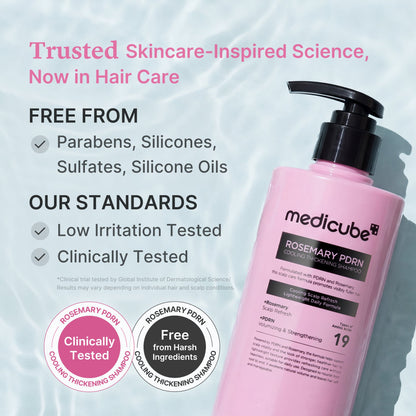 Rosemary PDRN Cooling Thickening Shampoo | Medicube