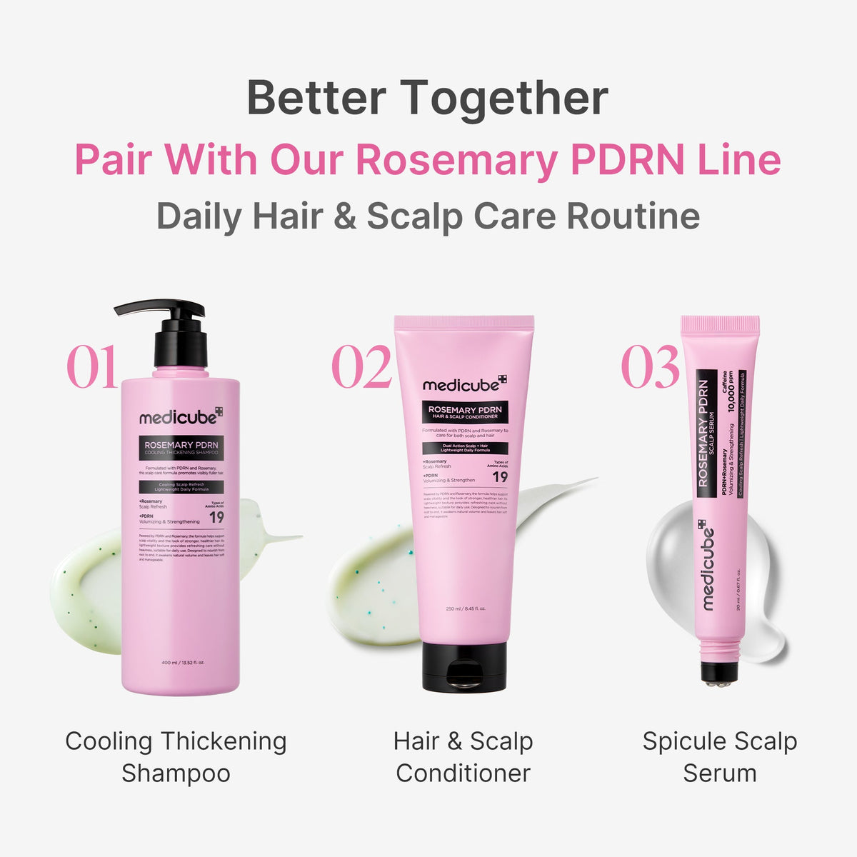 Rosemary PDRN Hair & Scalp Conditioner | Medicube