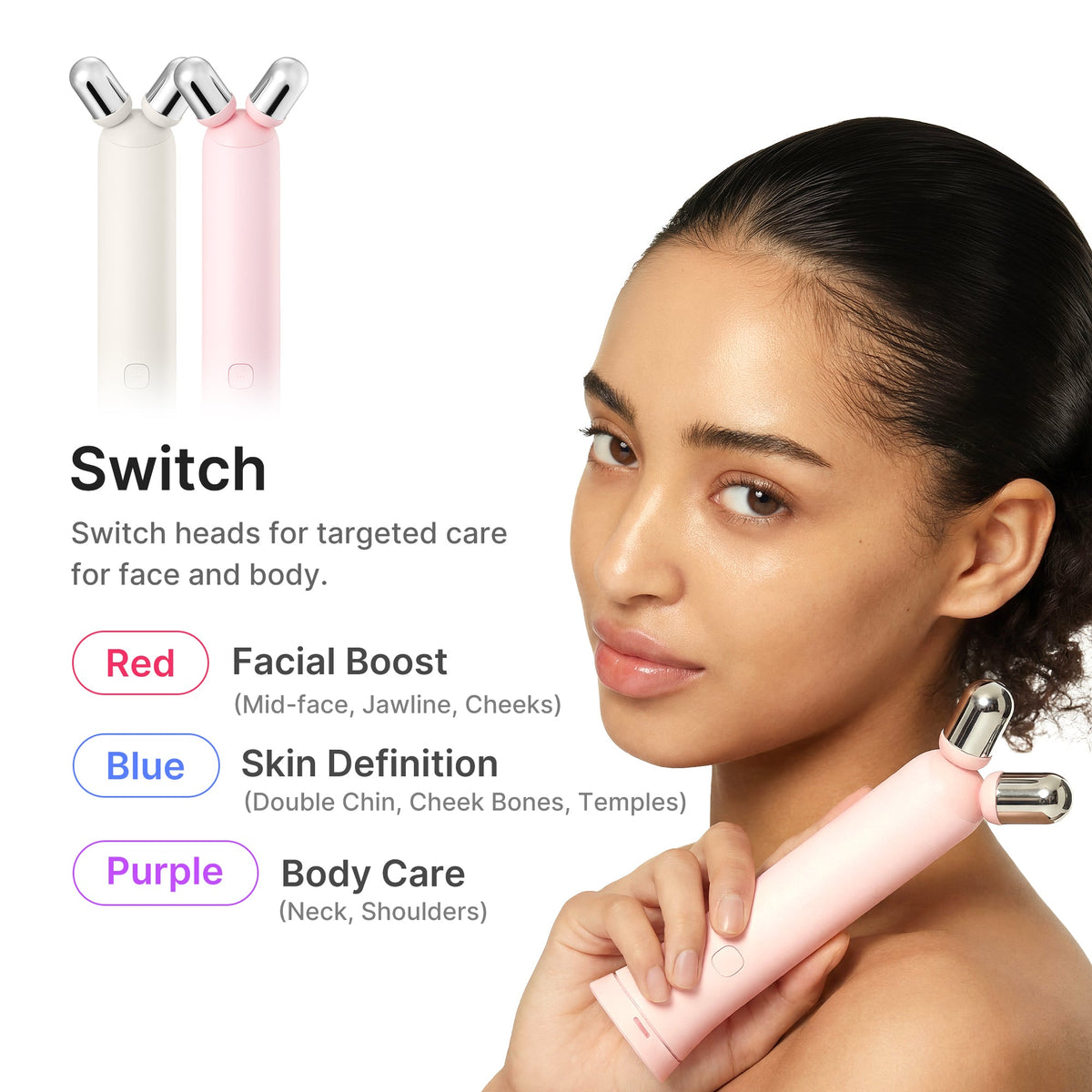 medicube Mini Booster Pro Plus | 3-in-1 Korean Facial Device | Medicube